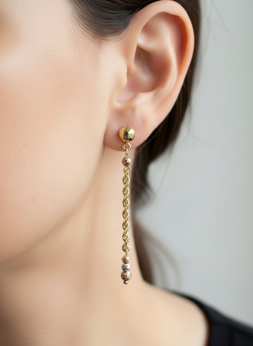 Rope Drop Earring
